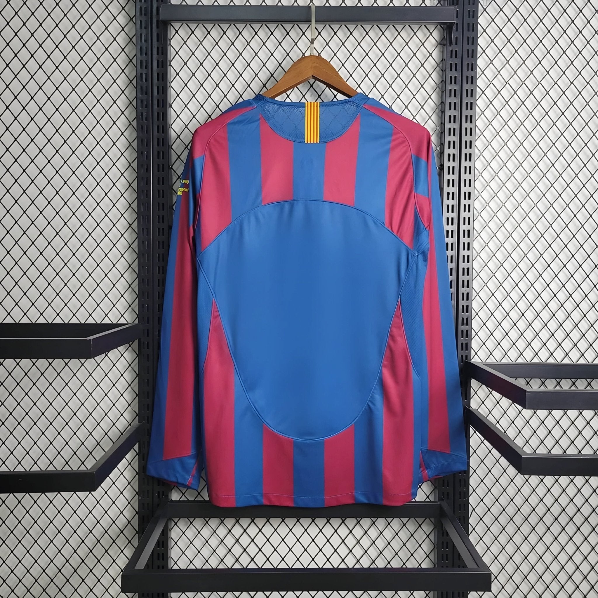 Barca 2005 L/S UCL Home Shirt