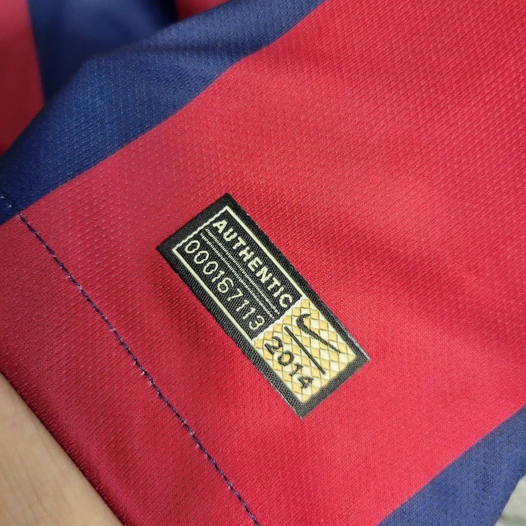 Barca 2014 Home L/S UCL Shirt
