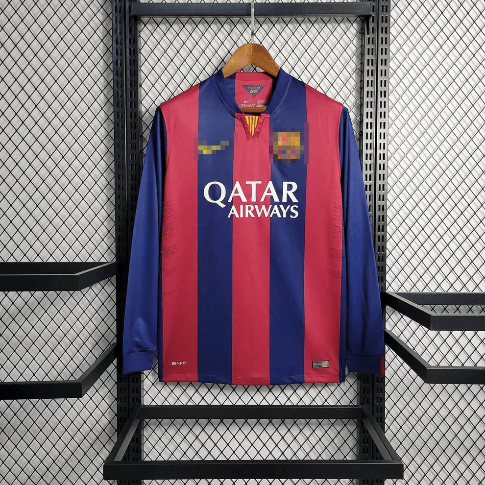 Barca 2014 Home L/S UCL Shirt