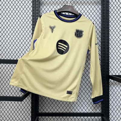 Barca 2025 L/S Away Shirt