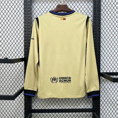 Barca 2025 L/S Away Shirt