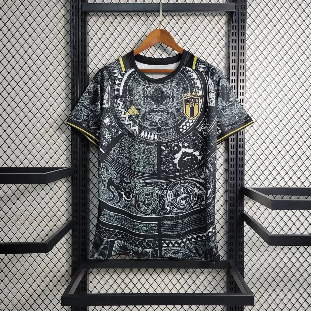 Italy 2024 Black Trim Special Shirt