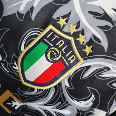 Italy × Versace 2024 Black Special Shirt