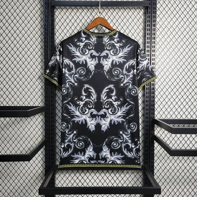 Italy × Versace 2024 Black Special Shirt
